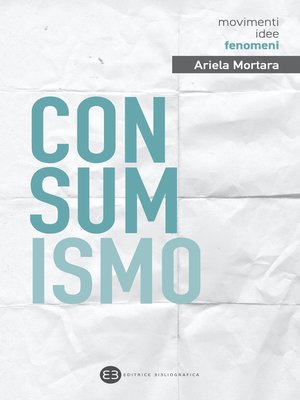 cover image of Consumismo